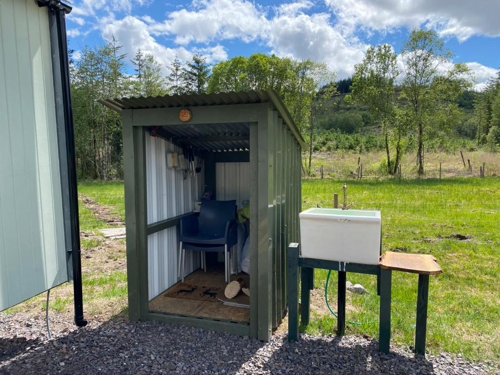 Wee Highland Hideaway Hut Villa Dalmally Eksteriør billede